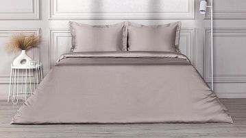 Комплект постельного белья без простыни Home (Хоум) Дымчатый